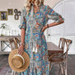 🌸🌿 LIMITED TIME 50% OFF! 🌺Women's Summer V-Neck Floral Dress – Floral print & breezy fit – Perfect for sunny days.