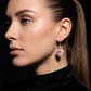 🎉 2026 Sale — Over 45,000 Sold!💎 Sparkling Heart-Shaped Drop Rhinestone Earrings – Gold Tone Pink Heart Dangle Earrings 💕