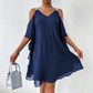 ✨👗 LIMITED TIME 50% OFF! 💃Cold-Shoulder V-Neck Maxi Dress – Trendy cutouts & elegant drape – Turn heads at any event.