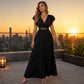 🍃💃 LIMITED TIME 50% OFF! 🌊Flowy Pleated Maxi Dress – Lightweight fabric & romantic movement – Twirl through your day with ease.
