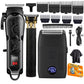 💈 50% OFF NOW! ⚡ Professional Men's Electric Hair Clipper Set – Titanium Precision Blades, Smart LED Display, Cordless & All-in-One Grooming Kit ✂️