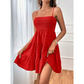 🧵💃 LIMITED TIME 50% OFF! 🌸Sleeveless Smocked Dress – Stretchy comfort & flattering silhouette – Move freely and look great.