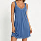 💤🌸 LIMITED TIME 50% OFF! 🌙Lace V-Neck Nightdress – Soft modal & comfy loose fit.