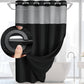 🛁✨50% OFF! 🚿🪟 Waffle Pattern Shower Curtain – Waterproof, Easy Install & Privacy Protection. Over 12,658 Bathrooms Upgraded!✨