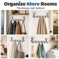 🚪 50% OFF NOW! 📌 Suction Cup Over Door Hook Rack – Tool-Free Install, Strong Hold, No Drilling & Clutter-Free Entryway ✨