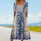 👗✨ LIMITED TIME 50% OFF! 🌸Bohemian Print Dress – Feminine ruffles & delicate waist tie – Elevate your everyday elegance.