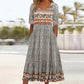 👗✨ LIMITED TIME 50% OFF! 🌸Bohemian Print Dress – Feminine ruffles & delicate waist tie – Elevate your everyday elegance.