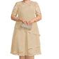🌸✨ LIMITED TIME 50% OFF! 👗Women's Elegant Plus Size Tiered Dress – Flattering tiers & graceful flow – Perfect for weddings & garden parties.