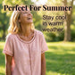 🍃✨ LIMITED TIME 50% OFF! 🌊Hollow-Out Boho Top – Breathable weave & trendy design – Stay cool and chic all summer.