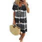 🎨👗 LIMITED TIME 50% OFF! 🐆Tie Dye Leopard V-Neck Dress – Bold print & relaxed fit – Make a statement effortlessly. 🌟