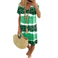 🎨👗 LIMITED TIME 50% OFF! 🐆Tie Dye Leopard V-Neck Dress – Bold print & relaxed fit – Make a statement effortlessly. 🌟