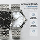⌚ 50% OFF NOW! 💼 Classic Men's Elegant Quartz Watch – Precision Chronograph, Stainless Steel Band, Mineral Glass & Timeless Business Style ✨