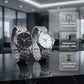 ⌚ 50% OFF NOW! 💼 Classic Men's Elegant Quartz Watch – Precision Chronograph, Stainless Steel Band, Mineral Glass & Timeless Business Style ✨