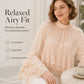 🌿💫 LIMITED TIME 50% OFF! 🦋Ruffle Sleeve Sheer Blouse – Flowy fit & feminine charm – Elevate any outfit effortlessly.