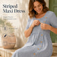 🌀☁️ LIMITED TIME 50% OFF! 👗Women's Casual Striped Relaxed Dress – Breezy fit & soft stripes – Perfect for effortless everyday style.