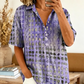 💨🕊️ LIMITED TIME 50% OFF! 🌊Loose Fit Summer Blouse – Relaxed & flowy – Move freely in style.