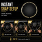 🏎️ 50% OFF NOW! 🔥 Universal Carbon Fiber Steering Wheel Cover – High-Density Synthetic Fiber, Ergonomic Butterfly Design, Anti-Slip & Instant Snap Setup 🏁