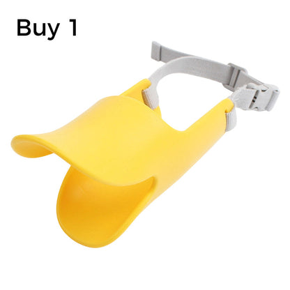 🦆 LIMITED‑TIME 50% OFF! 🐾 Cute Duck Bill Silicone Dog Muzzle – Soft Flexible Silicone, Anti-Bite & Ergonomic Comfort Fit 🐶