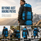 🎒 50% OFF NOW! 🏔️ 90L Outdoor Hiking Backpack – Waterproof Nylon, Multi-Zone Storage & Ergonomic Support – For Camping, Trekking & Expeditions 💪