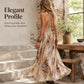 ☀️🌸 LIMITED TIME 50% OFF! 🌴Boho Halter Maxi Dress – Vacation-ready elegance.