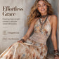 ☀️🌸 LIMITED TIME 50% OFF! 🌴Boho Halter Maxi Dress – Vacation-ready elegance.