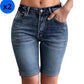 👗☀️ 50% OFF! 🌀Rolled Hem Shorts – Chic cuffed style, easy wear.