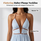 ☀️🌸 50% OFF! 🏖️Halter Striped Maxi – Vacation-ready & effortless.