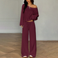 🌴💃 50% OFF! 🏖️Off-Shoulder Outfit – Perfect for vacations.