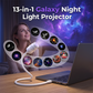 🌌 50% OFF NOW! 🌟 Galaxy Projector Lamp with Starry Discs – 13 Interchangeable Films, Flexible Gooseneck, USB Power ✨