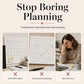 📅🌸 50% OFF! 😄Funny 2027 Wall Calendar for Women – Sarcastic Quotes & Watercolor Floral Art.
