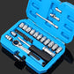 🔧 50% OFF NOW! 🛠️ 29-Piece Ratchet Socket Wrench Kit – CR-V Steel, Versatile & Portable 📦