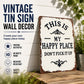 🪴✨ 50% OFF! 🎨Decorative Metal Sign – Fun art for your patio.