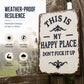 🪴✨ 50% OFF! 🎨Decorative Metal Sign – Fun art for your patio.