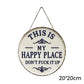🪴✨ 50% OFF! 🎨Decorative Metal Sign – Fun art for your patio.