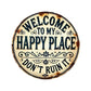 🪴✨ 50% OFF! 🎨Decorative Metal Sign – Fun art for your patio.