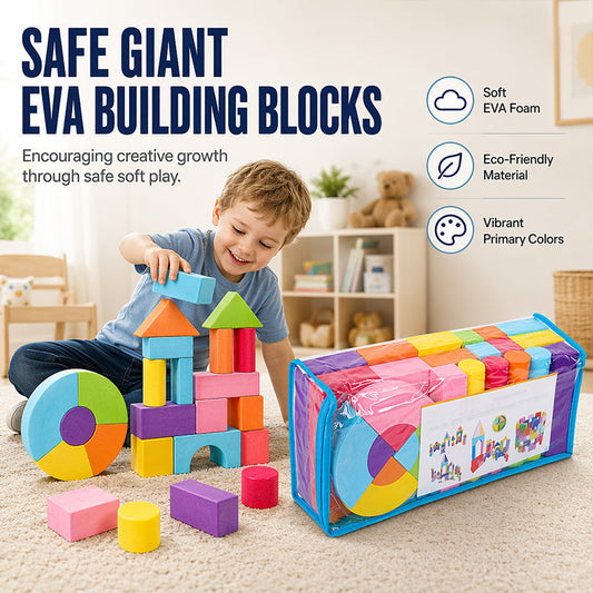 🧩🎨 50% OFF! 🏗️Foam Building Blocks – Build anything, imagine everything.