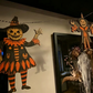 🕷️🦇 50% OFF! 🎃Vintage Wooden Halloween Set – Spooky & rustic charm.