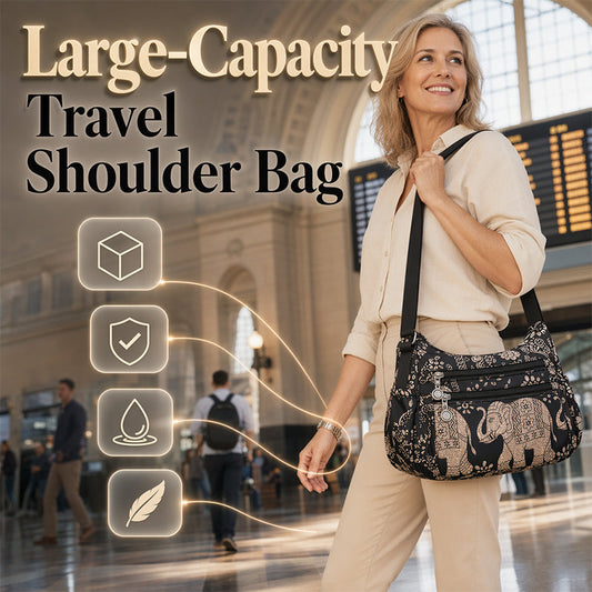 👜🌸 50% OFF! ✈️Women's Elegant Nylon Travel Messenger Bag – Large Capacity, Lightweight & Stylish.