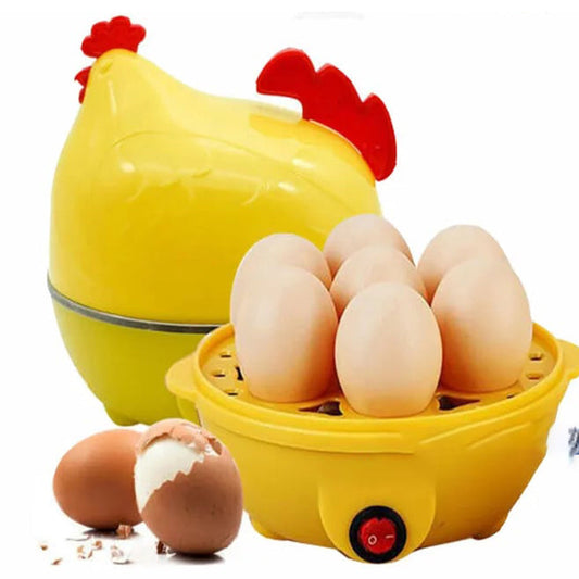 🥚 50% OFF NOW! 🐔 Rapid Egg Boiler – 7-Egg Capacity, Auto Shut-Off & Cute Design 🍳
