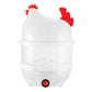 🥚 50% OFF NOW! 🐔 Rapid Egg Boiler – 7-Egg Capacity, Auto Shut-Off & Cute Design 🍳