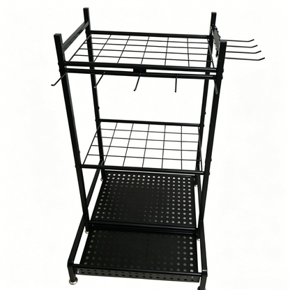 🛠️ 50% OFF NOW! 📦 Tool Organizer Rack – Space-Saving, Sturdy Steel & Versatile Storage 🏡
