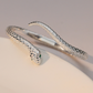 🐍✨ 50% OFF! 💫 Wrap Your Wrist in Mystery – Serpent Snake Bangle Bracelet – Over 21,000 Sold – Adjustable Open Cuff