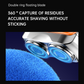 Portable Electric Shaver with AI Beard Sensor, High-Precision Motor, Magnetic Head Easy Clean, 1H Charge 60min Use, LED Smart Display