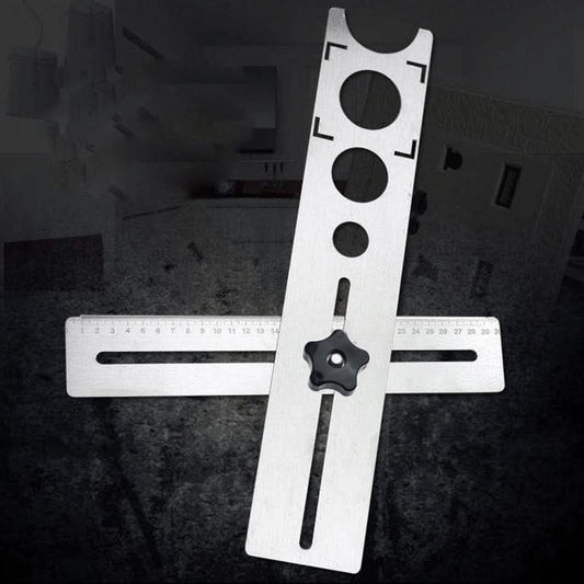 🎯 50% OFF NOW! 📐 Hole Locator for Tiles – One-Click Positioning, 360° Adjustable & Stainless Steel 🛠️