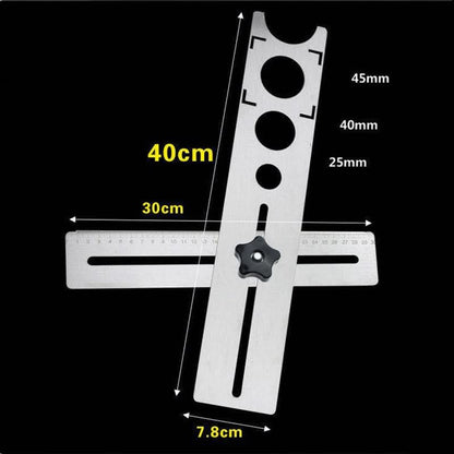 🎯 50% OFF NOW! 📐 Hole Locator for Tiles – One-Click Positioning, 360° Adjustable & Stainless Steel 🛠️