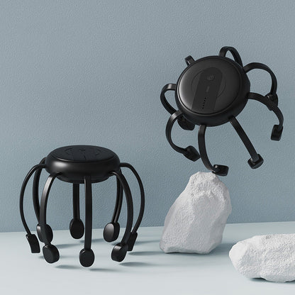 😌 50% OFF NOW! 🧠 Head Massager – 8 Independent Heads, 360° Relief & 4 Adjustable Modes 🌿