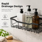Drill-Free Bathroom Shelf Set