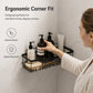 Drill-Free Bathroom Shelf Set