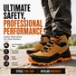 🥾 50% OFF NOW! 🛡️ Steel Toe Safety Shoes – Puncture-Resistant, Protective & Comfortable for Work 💪