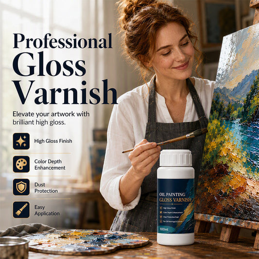 ✨🛡️ 50% OFF! 🎨Gloss Boost Varnish – High-gloss, UV protection & lasting shine for acrylic, oil & canvas.